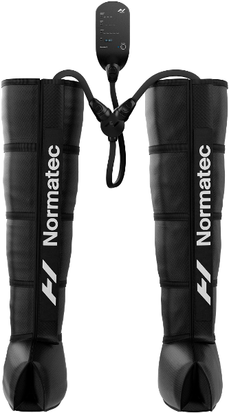 $30.00 for Hyperice - Normatec 3 Legs System - Black. Offer available at BestBuy.com.