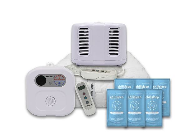 $50.00 for ChiliSleep - Cube Cooling & Heating Mattress Pad - King + Cleaning Solution - White. Offer available at BestBuy.com.