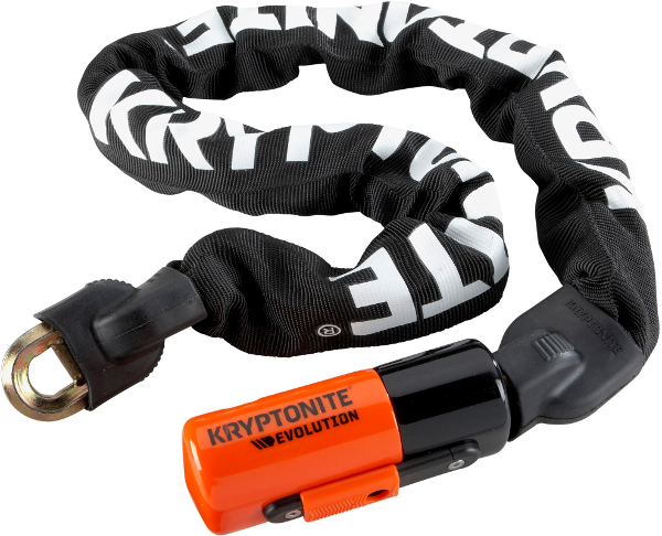 $5.00 for Kryptonite - Evolution 1090 Integrated Chain 35.5" (10mm x 90cm) - Black and Orange. Offer available at BestBuy.com.